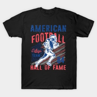 American Football Hall of Fame , Collage Football T-Shirt